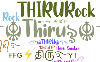 Smeknamn - Thiru