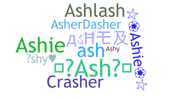 Smeknamn - Asher