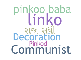 Smeknamn - Pinko