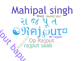 Smeknamn - Rajputji