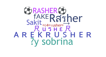 Smeknamn - Rasher