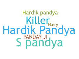Smeknamn - Pandya