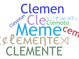 Smeknamn - Clemente