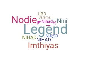 Smeknamn - Nihad