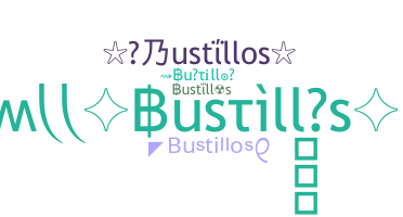 Smeknamn - Bustillos