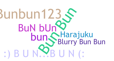 Smeknamn - Bunbun