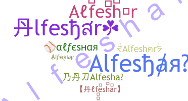 Smeknamn - Alfeshar