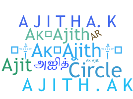 Smeknamn - Akajith