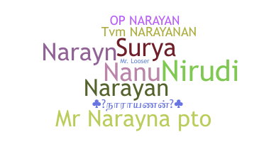 Smeknamn - Narayanan