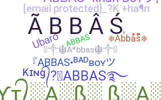 Smeknamn - Abbas