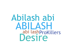 Smeknamn - Abilash