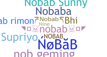 Smeknamn - Nobab