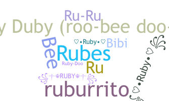Smeknamn - Ruby