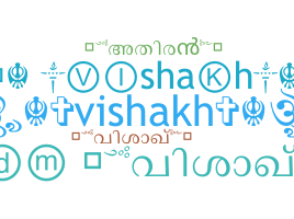 Smeknamn - Vishakh