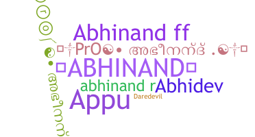 Smeknamn - Abhinand
