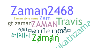Smeknamn - Zaman
