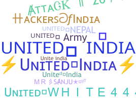 Smeknamn - UnitedIndia