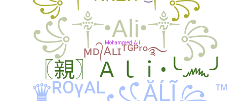 Smeknamn - Ali