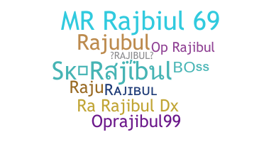 Smeknamn - Rajibul