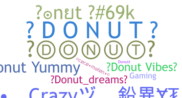 Smeknamn - Donut