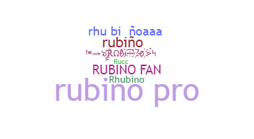 Smeknamn - Rubino