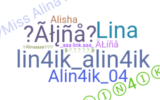 Smeknamn - Alina
