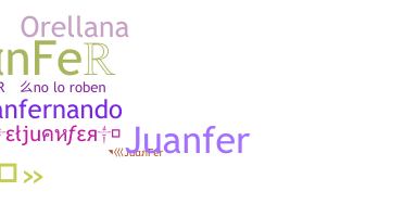 Smeknamn - JuanFer
