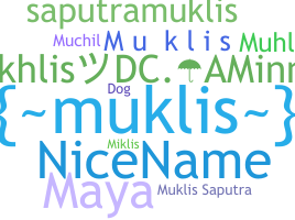 Smeknamn - Muklis