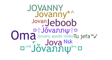 Smeknamn - jovanny