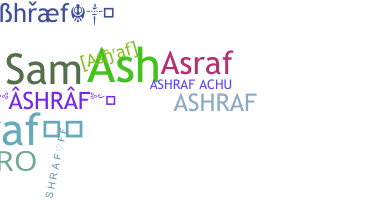 Smeknamn - Ashraf