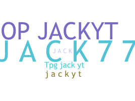 Smeknamn - JackyT