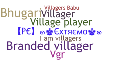 Smeknamn - Villagers