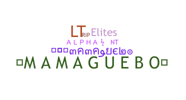 Smeknamn - Mamaguebo