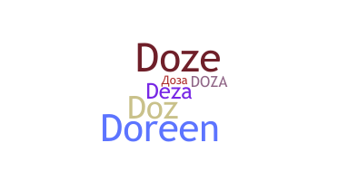 Smeknamn - Doza