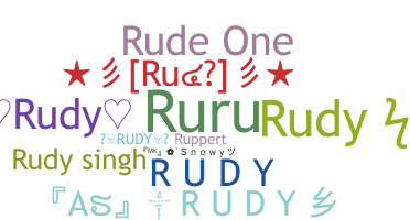 Smeknamn - Rudy