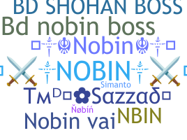 Smeknamn - Nobin