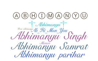 Smeknamn - Abhimanyu