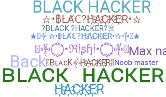Smeknamn - BlackHacker