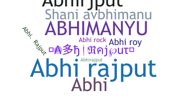 Smeknamn - AbhiRajput