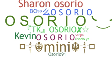 Smeknamn - Osorio