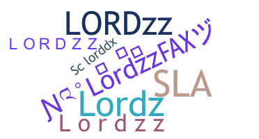 Smeknamn - Lordzz