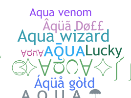 Smeknamn - Aqua