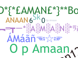 Smeknamn - Amaan786aj