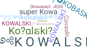Smeknamn - Kowalski