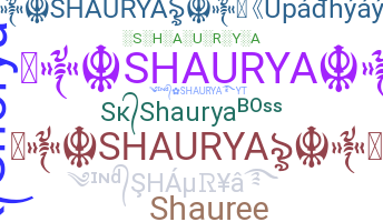 Smeknamn - shaurya