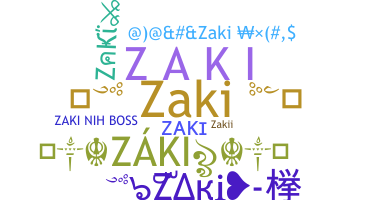 Smeknamn - zaki
