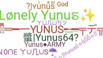 Smeknamn - Yunus