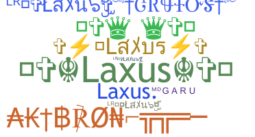 Smeknamn - Laxus