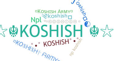 Smeknamn - Koshish