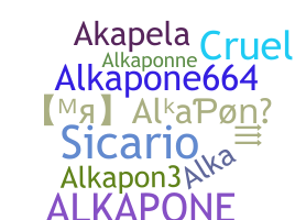 Smeknamn - Alkapone